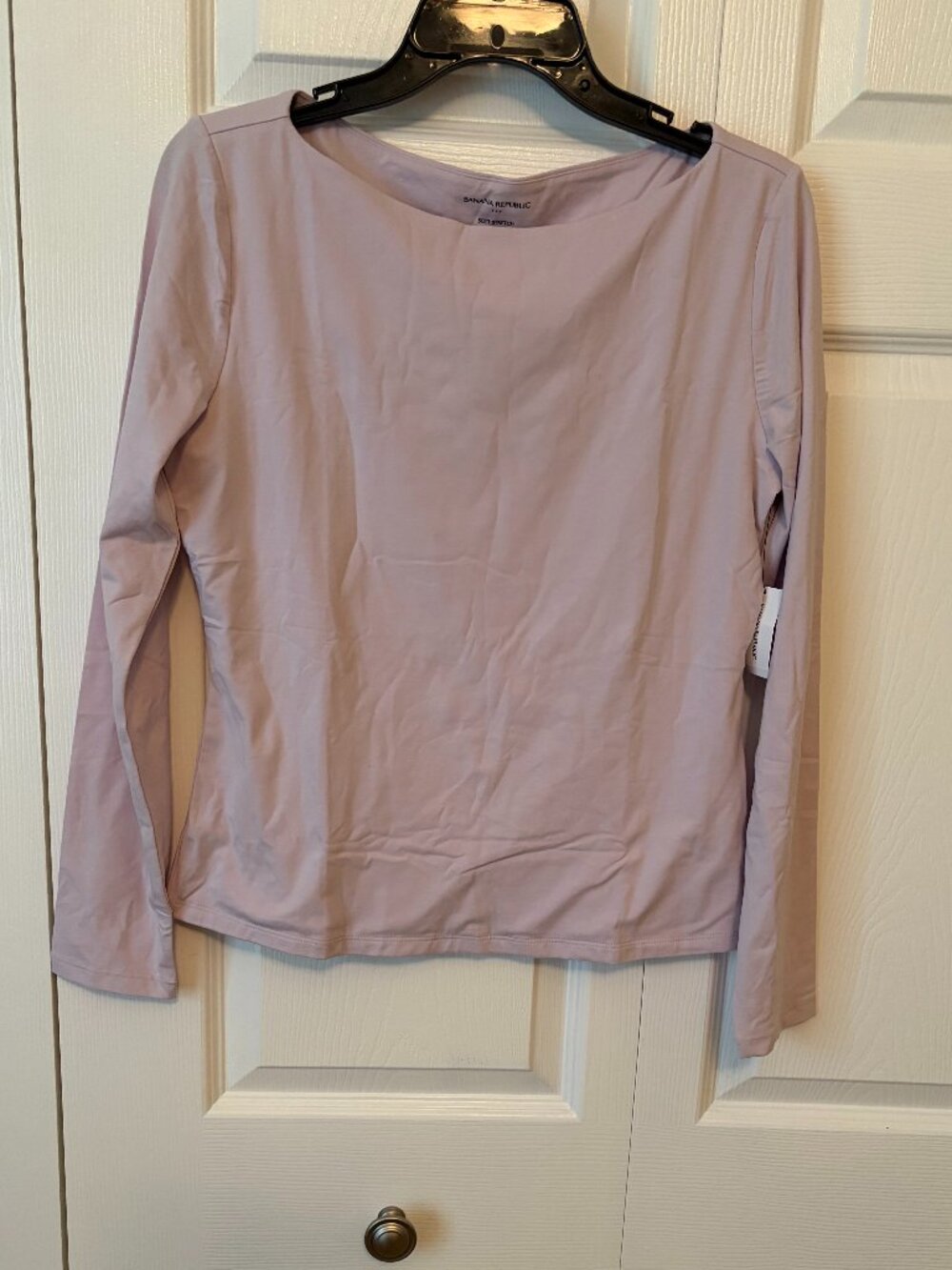 Banana Republic Soft Stretch Boatneck T-Shirt